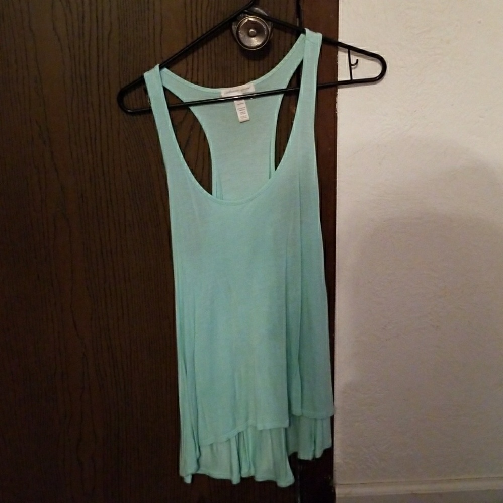 Charlotte Russe Racerback High-Low Top